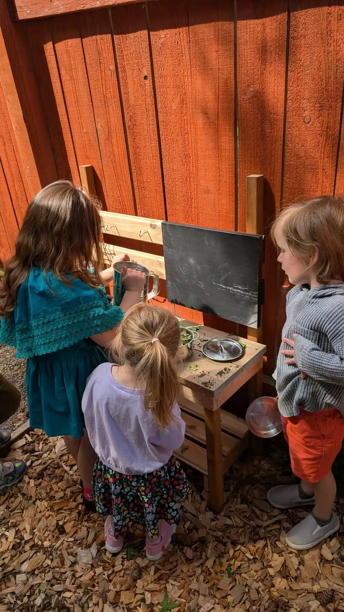 Kids playing outdoor